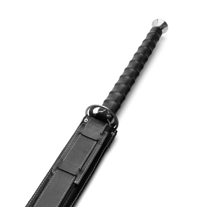 Обувная ложка «Закалённый Волк» в кожаной кобуре